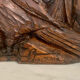 Carved wooden room decoration