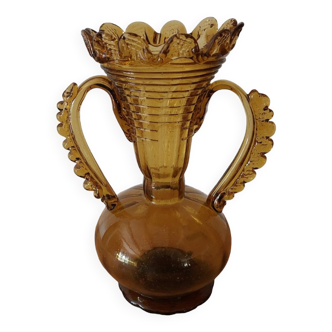 Gordiola blown glass vase