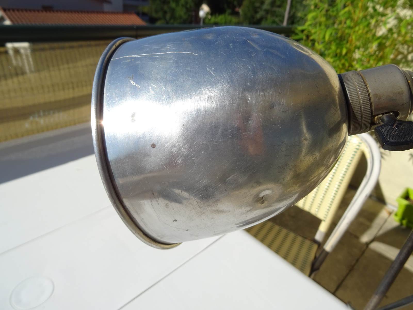 Industrial workshop lamp