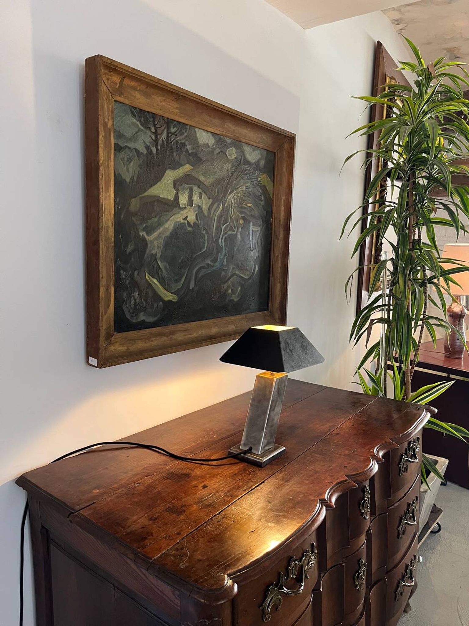 Lampe de bureau en acier