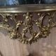 console avec miroir et deux appliques