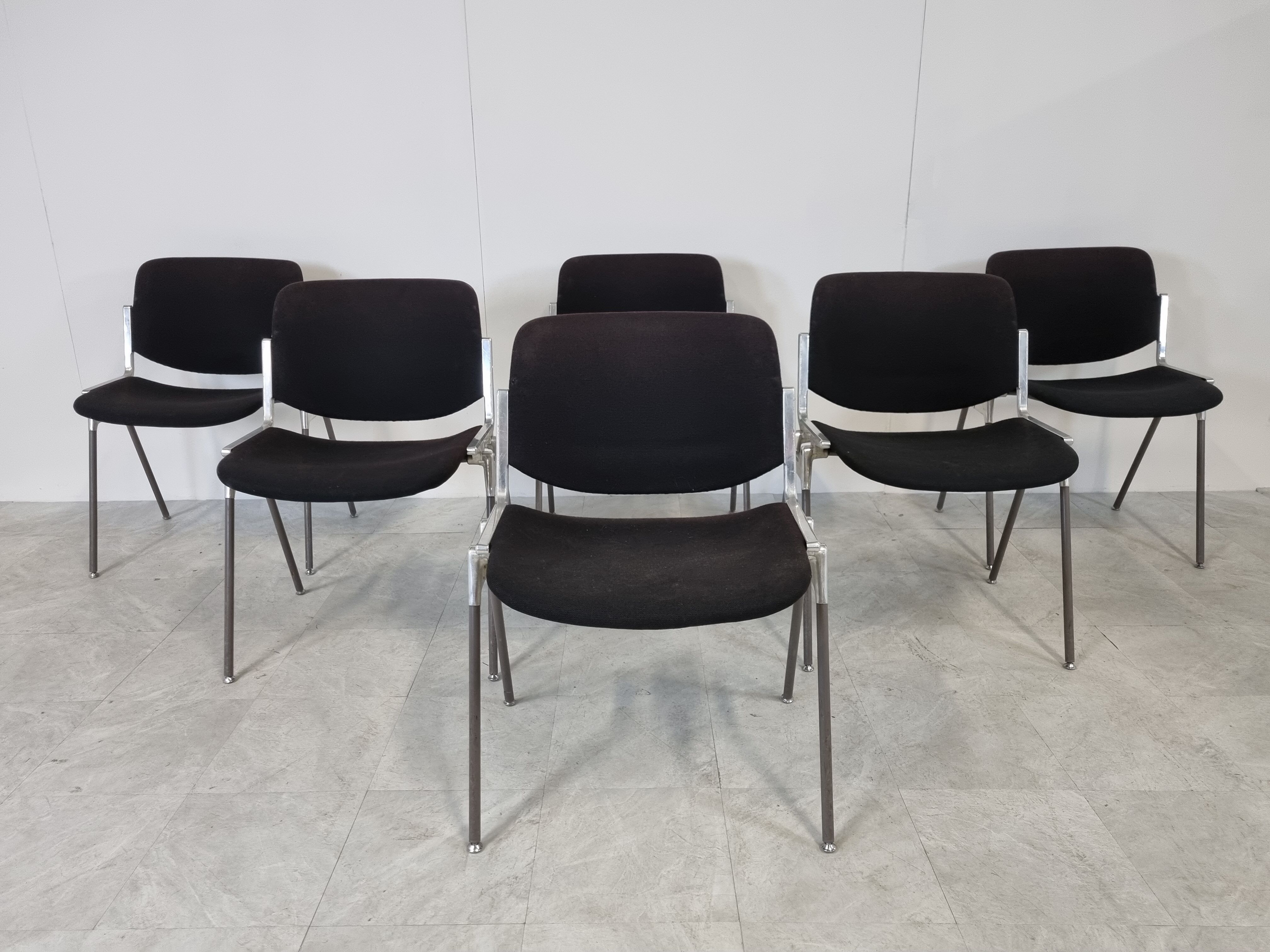 DSC 106 Side Chairs by Giancarlo Piretti for Castelli