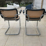 Suite de 6 chaises et fauteuils Marcel Breuer B32 B64