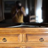 Abbatiale solid oak TV cabinet sideboard