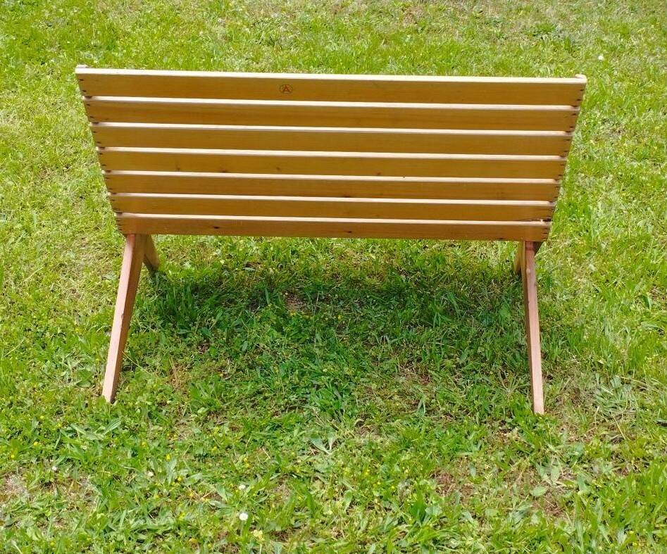 Banc pliant vintage