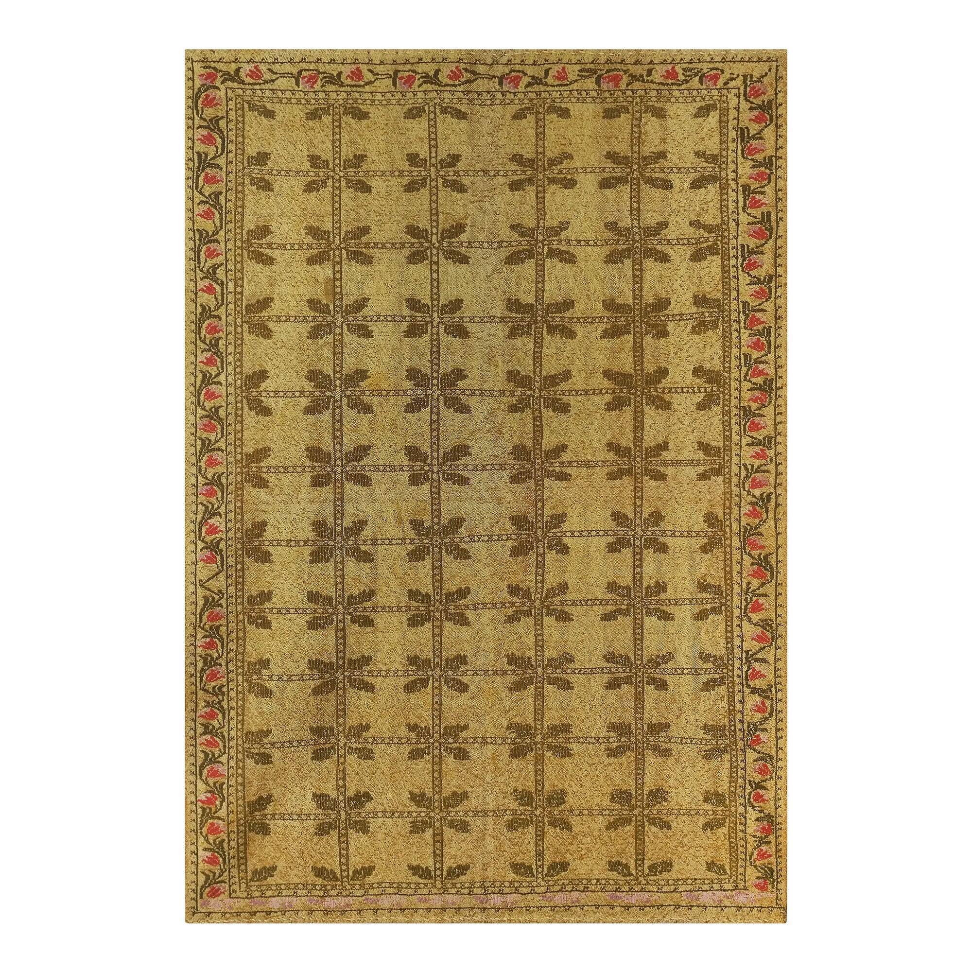 Vintage Turkish handmade rug 148x210 cm