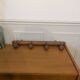 Wall-mounted coat rack