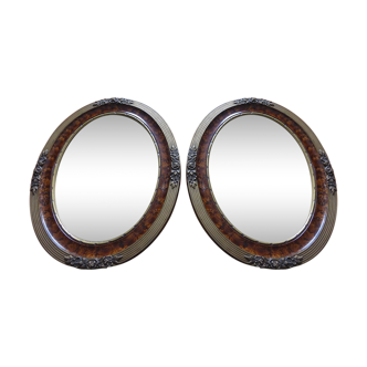 Paire  de miroirs