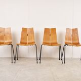 Model GA Chairs by Hans Bellmann for Horgen Glarus, Set of 4