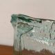 Vintage Scandinavian frosted glass bowl, 1970s