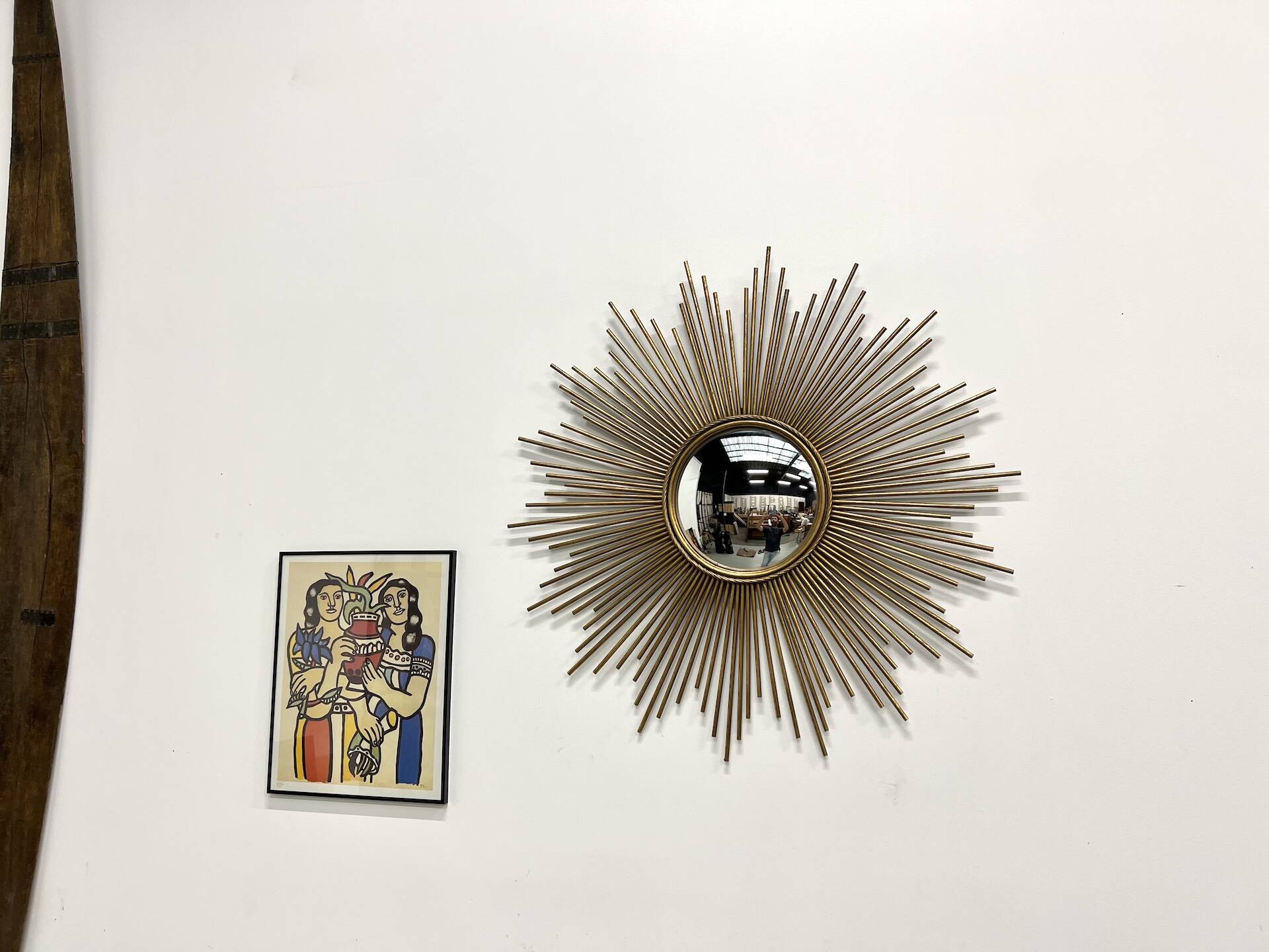 Witch's eye mirror, circa 1950