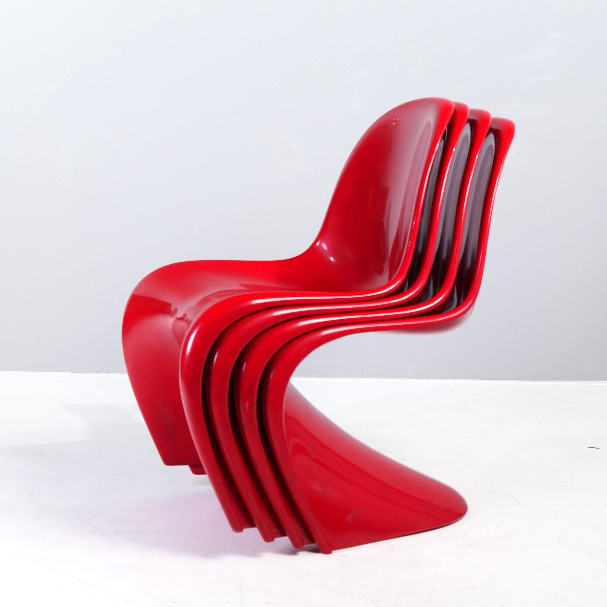 1st edition vintage Panton Chairs 1968 Herman Miller Collection