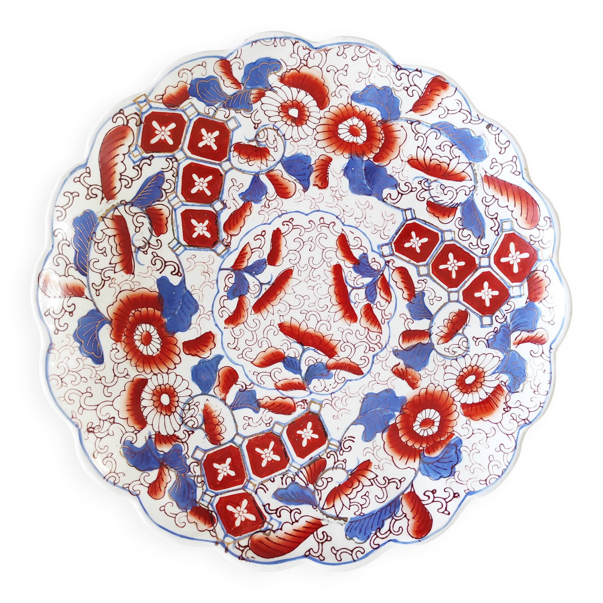 Japanese Imari platter, 31 cm in diameter