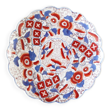 Japanese Imari platter, 31 cm in diameter