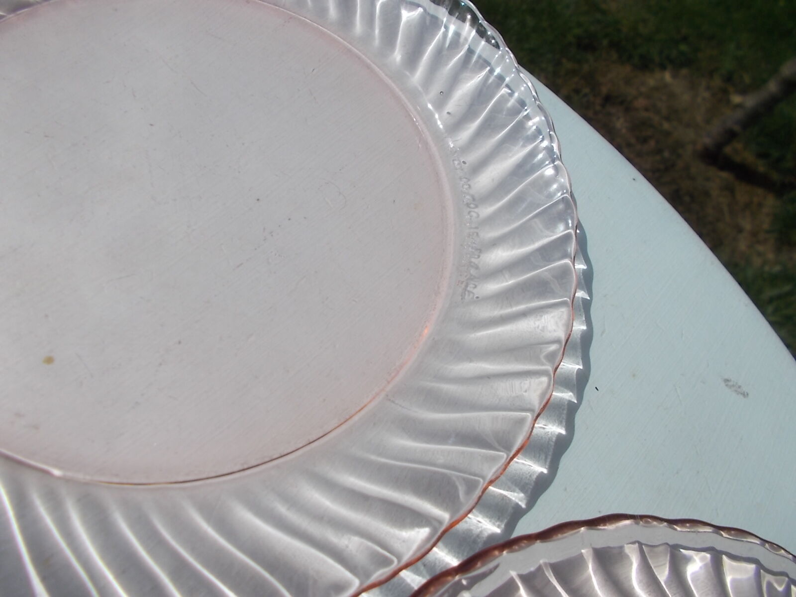 6 arcoroc france dessert plates