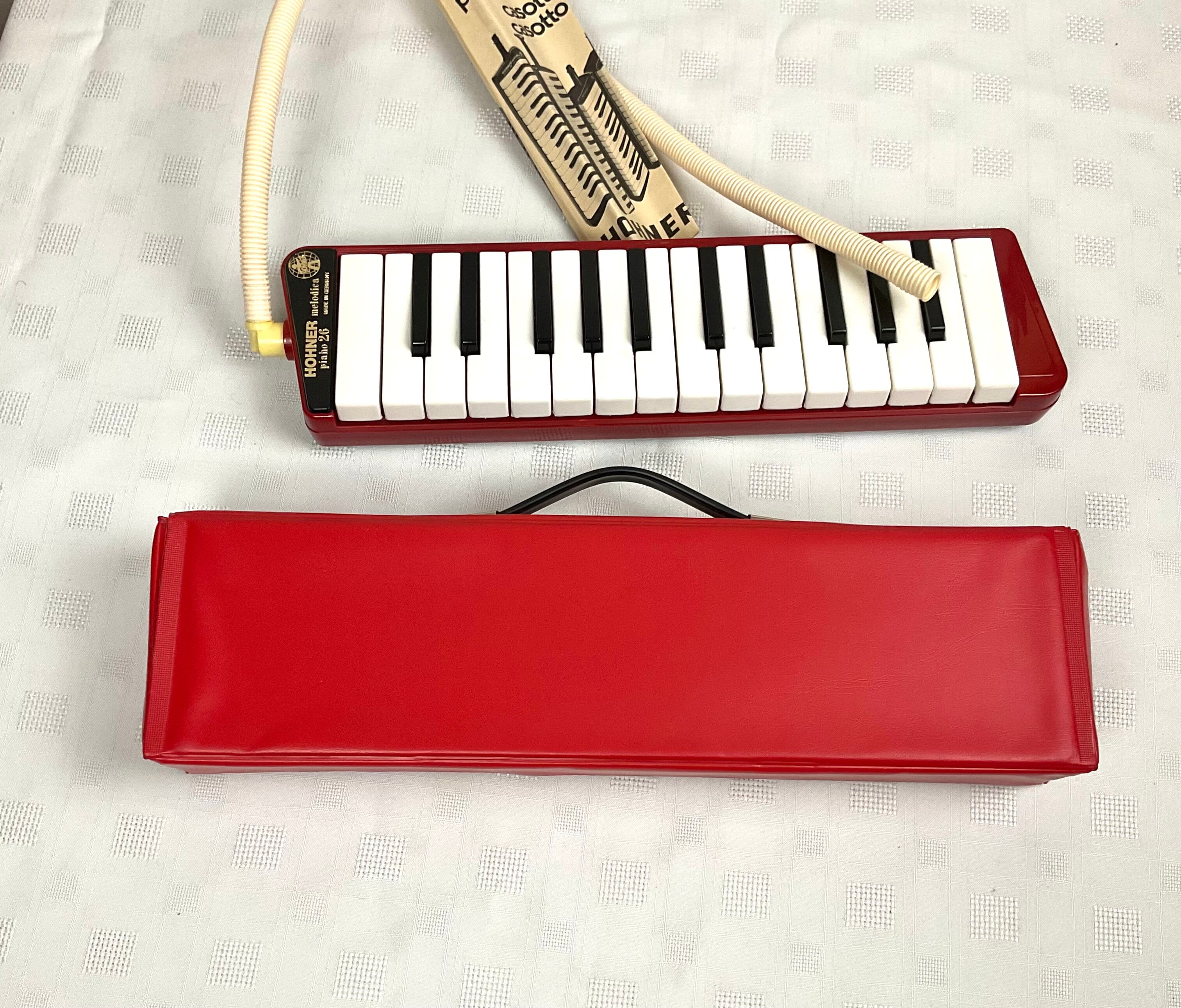 Vintage wind instrument Melodica Hohner piano 26