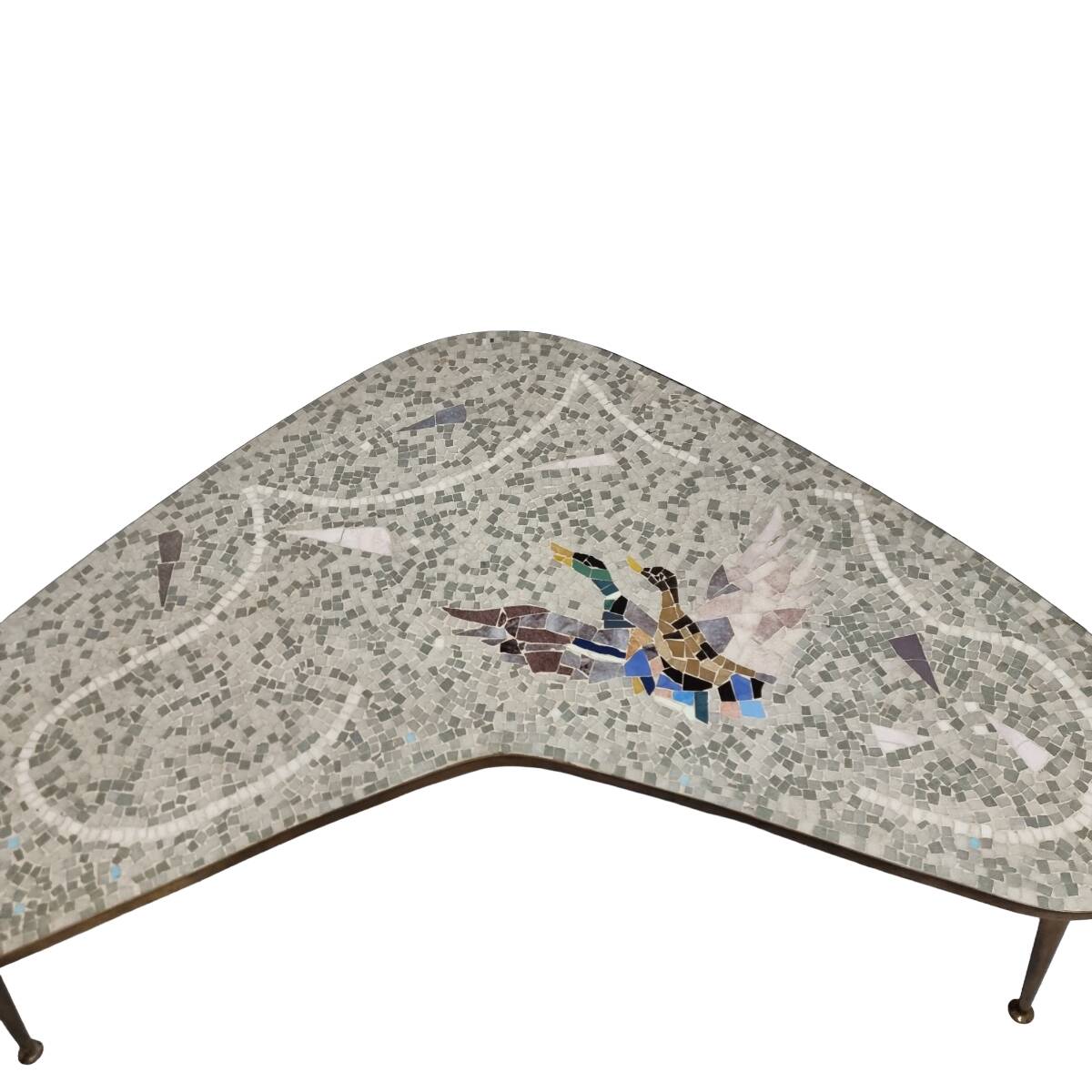 Vintage Berthold Müller Mosaic Coffee Table, 1960/70s