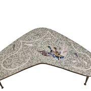 Vintage Berthold Müller Mosaic Coffee Table, 1960/70s