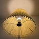 1970s floor lamp in metal and teak
