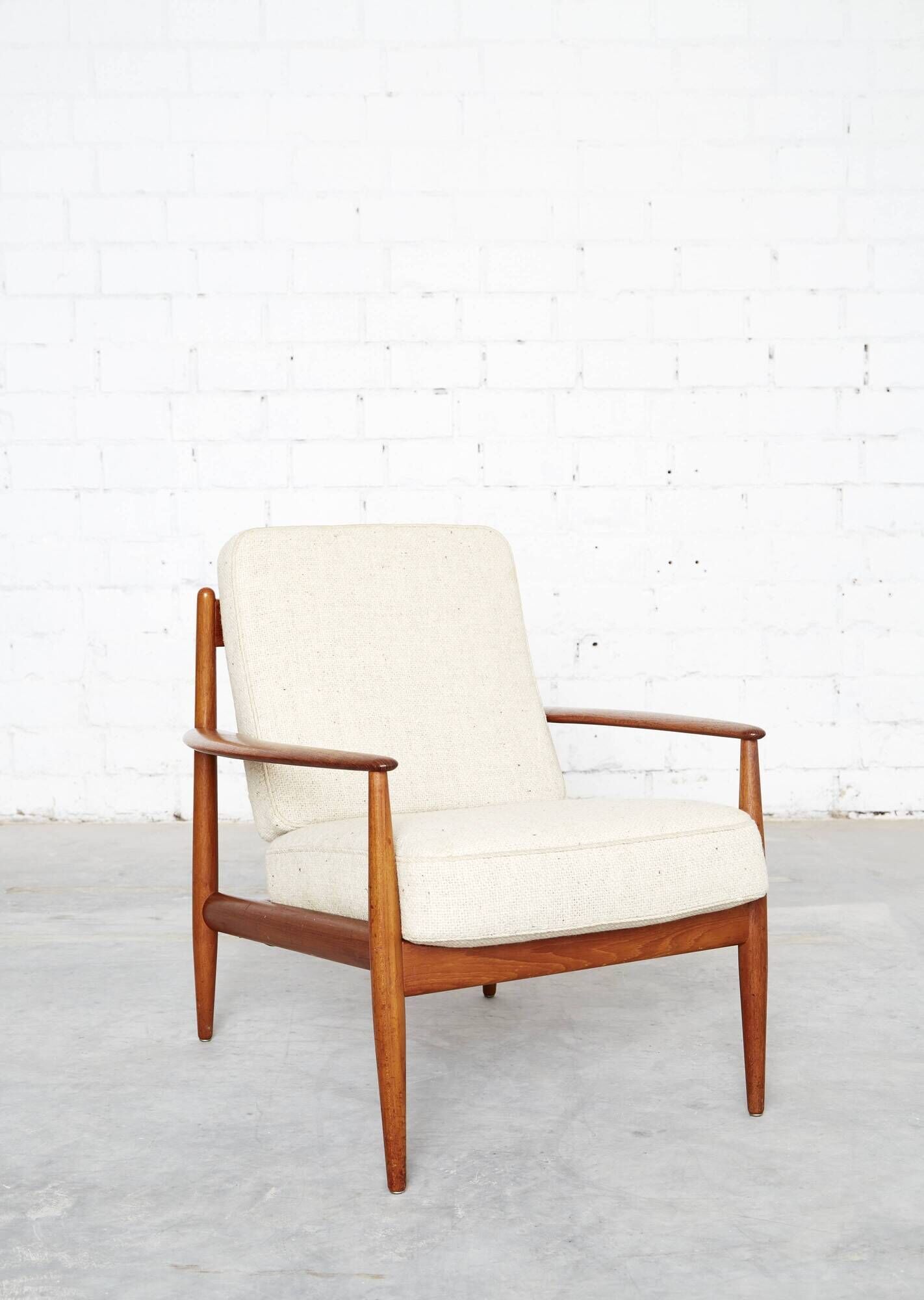Mid-Century FD118 Teak Easy Chair by Grete Jalk for France &  Søn