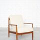Mid-Century FD118 Teak Easy Chair by Grete Jalk for France &  Søn
