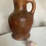 Farm pitcher late 19th in terracotta folk arts XXXL