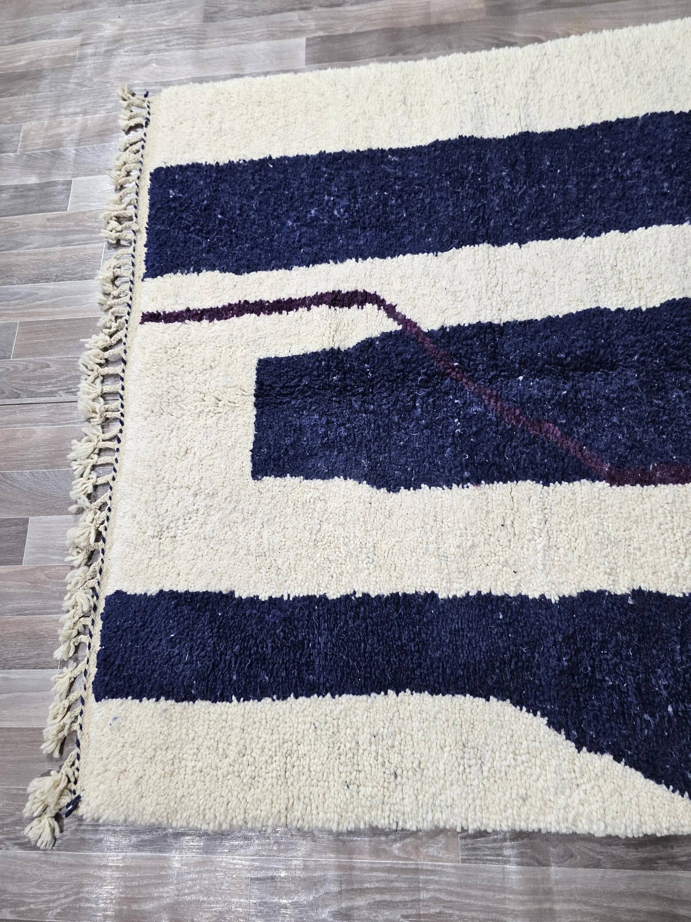 Authentic handmade Moroccan rug 3 x 2 m