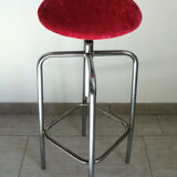 Vintage industrial screw stool