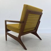 Fauteuil lounge danois vintage en teck, années 1970