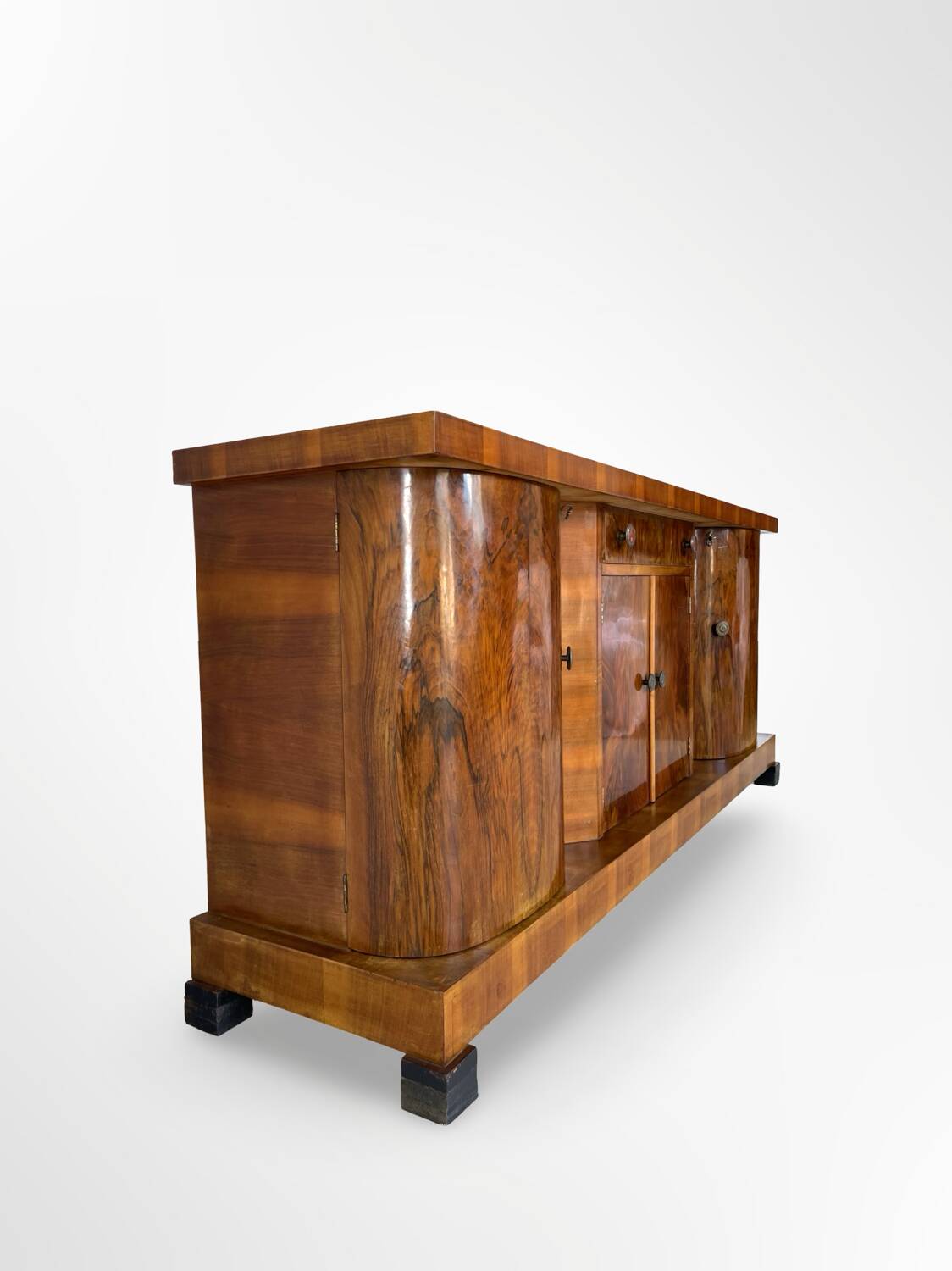 Impressionnant buffet Art déco italien des années 1930/1940