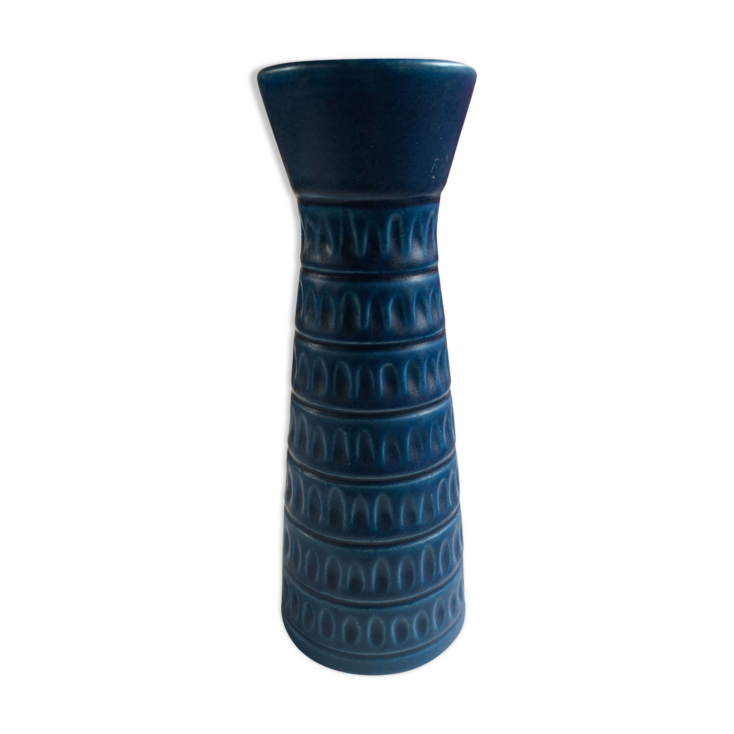 Vase Jasba West germany blue