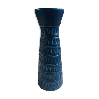 Vase Jasba West germany bleu