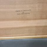 Salin Nyborg vintage Danish design magazine rack, side table