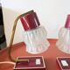 Paire de lampes design années 50