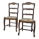 Set of 2 wooden chairs