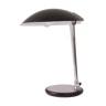 Midcentury black & chrome canopy lamp