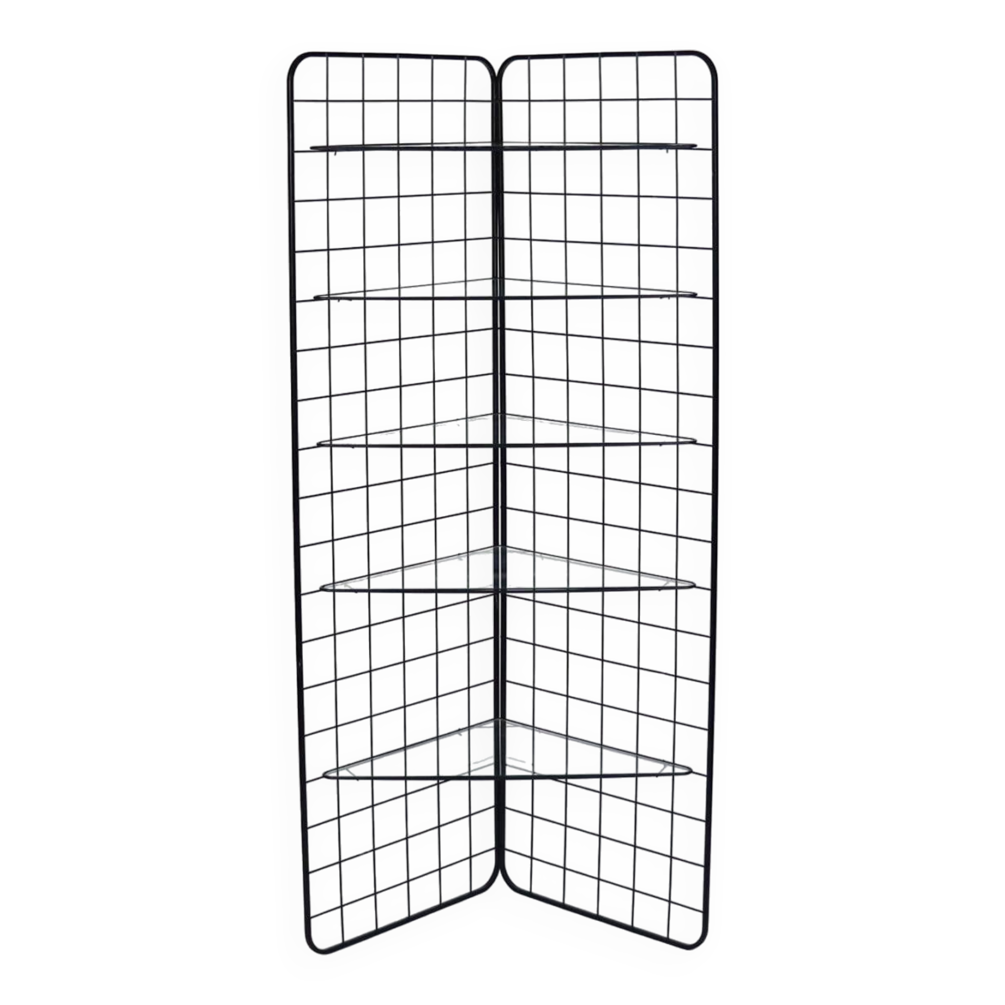 Grande étagère d'angle années 90