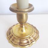 Brass lamp foot