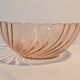 Very pretty vintage Arcoroc France bowl, model Rosaline, in powder pink glass.