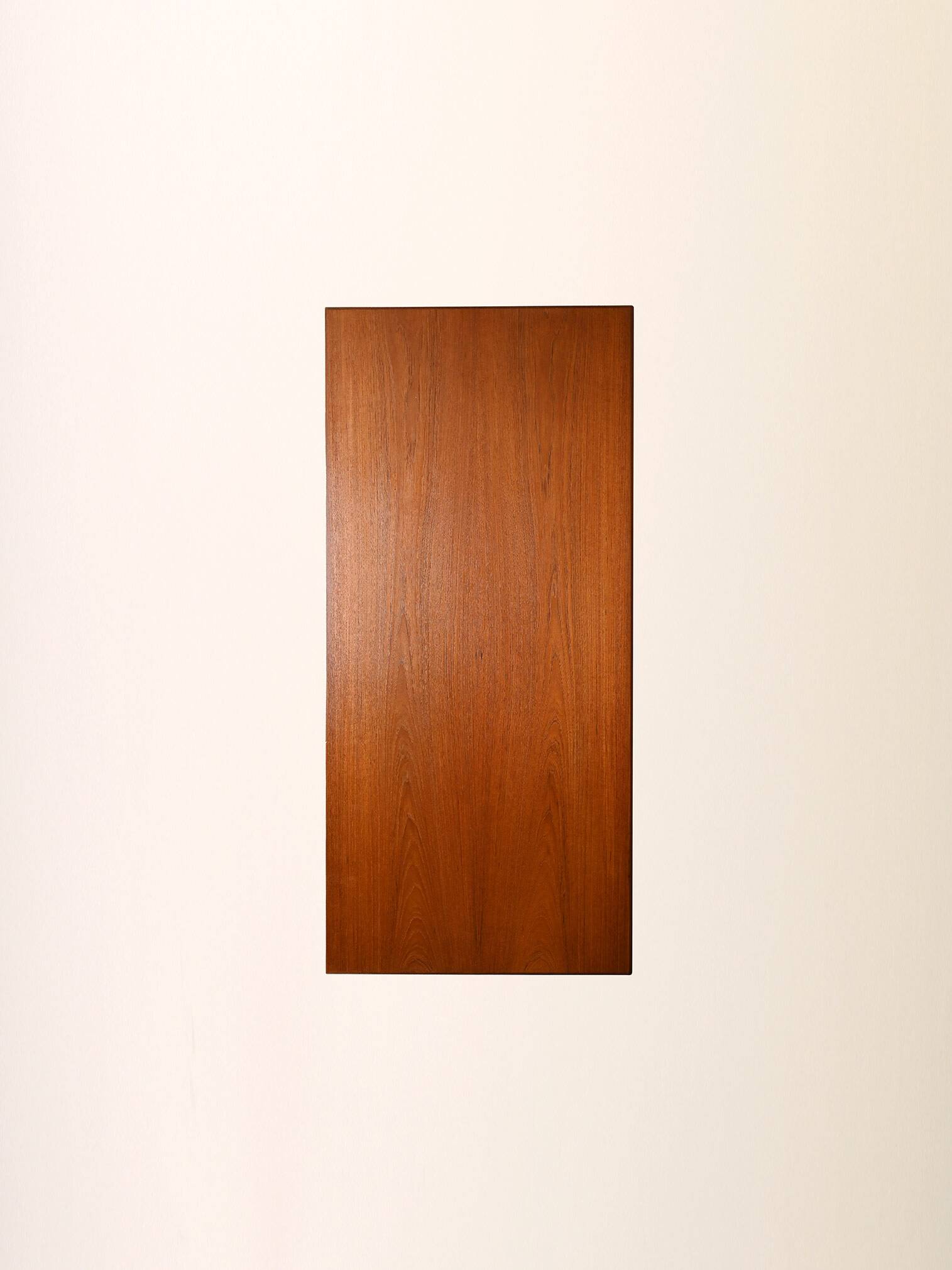 Freestanding Danish teak desk, 1950s/60s