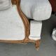 Large Louis XV style sofa bed
