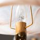 Murano glass mushroom desk lamps, 1970s, set of 2
