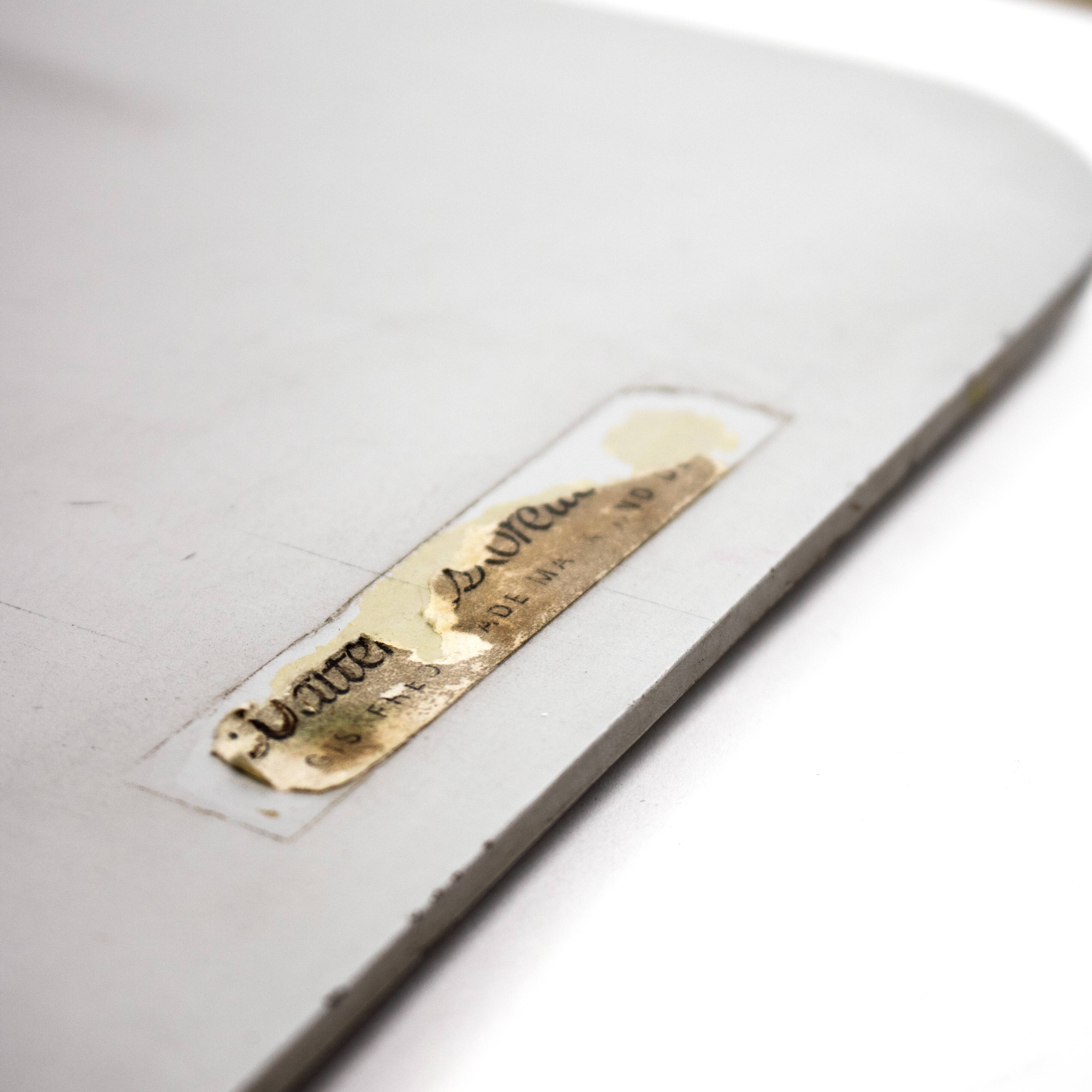 Lampe de table Colomba en aluminium brossé par Walter & Moretti, années 1970