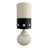 Lampe vintage en opaline