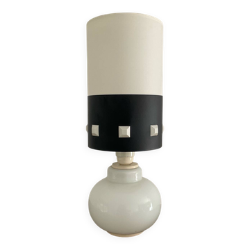 Vintage opaline lamp
