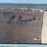 Pair, oil painting, 19th century, still life with bouquet of flowers, wooden frames, signed