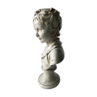 Bust in ceramics, by Alexandre Brongniart