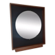 Miroir scandinave entourage bois avec rétro éclairage