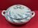 Antique Lunéville earthenware tureen, 28 x 22 x 16 cm