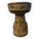 Glazed stoneware candlestick – signed BOZ P.S CHIP